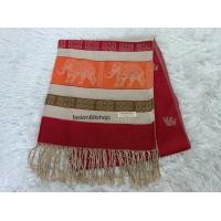 ราคา ผ้าพันคอ ผ้าคลุมไหล่ ลายช้าง ผ้าพันคอลายไทย มีหลายสี พร้อมส่ง (20603856730)