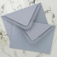 ราคา Envelopes For DIY Party Supplies Wedding Invitation Envelopes Lace Envelopes Vintage Envelopes Hollow Envelopes (20135780192)