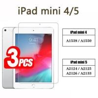 ราคา แพ็ค3 กระจกนิรภัยสำหรับ Apple Ipad Mini 4 5 7 9 2015 2019กันรอยขีดข่วนปกป้องเต็มจอแท็บเล็ตฟิล์มป้องกันหน้าจอ (21170152319)