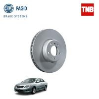 ราคา Hella Toyota Altis โตโยต้า อัลติส ปี 2008 2013 จานเบรก จานธรรมดา จานเบรครถยนต์ (13115314626)