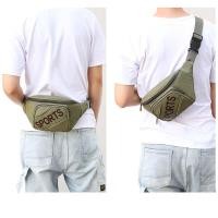 ราคา กระเป๋าคาดอกคาดเอว หรับผู้ชายกระเป๋า เป้สะพายหลังแฟชั่นกระเป๋า สะพายข้างปรับได้ ทรงสปอร์ต (10258256172)