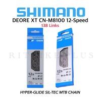 ราคา โซ่จักรยาน SHIMANO DEORE XT 12 Speed MTB Chain CN M8100 138L สินค้าบริษ้ท (17405014802)