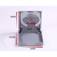 ราคา Loose พับเก็บได้ ที่วางแก้วในรถยนต์ ชุดแต่งรถอุปกรณ์ภายในรถยนต์ ที่วางแก้วน้ำมัลติฟังก์ ติดตั้งง่าย ที่วางแก้วบนรถ (20002640181)