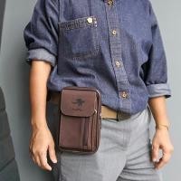 ราคา กระเป๋าใส่โทรศัพท์ คล้องเข็มขัด แบรนด์แท้ ZONGKA100 หนังPU (20905618243)