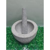 ราคา ครก ครกหิน 8 นิ้ว ครกหินพร้อมสาก ครกสีธรรมชาติ ครกหินตื้น ไม่มีการเคลือบสารใดๆ ครกหินแกรนิต ครกตำพริก อุปกรณ์ตำพริก (7918317761)