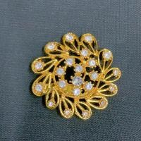 ราคา เข็มกลัดทองเครื่องประดับไทย เข็มกลัด เข็มกลัดทอง เข็มกลัดดอกไม้ เข็มกลัดนกยูงลวดลายต่างๆเกรซเข็มกลัดติดเสื้อเข็มกลัดคนท้อง (21114462408)