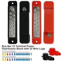 ราคา 2ชิ้น12ทางบัสบาร์เทอร์มินัลบล็อก48V DC 180A มืออาชีพบล็อกการกระจายพลังงานบัสบาร์บัสบัสบาร์บาร์บล็อกเทอร์มินัลสำหรับรถ Xinanhome (18897134632)