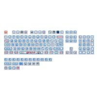 ราคา Animal House House Freehand Key Cap Blue personality Freehand Doodle key Cap XDA Height small complete mechanical keyboard universal (20868865072)