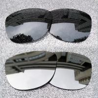 ราคา เลนส์โพลาไรซ์2คู่สำหรับกรอบแว่นกันแดด OO9439 Oakley Pitchman R ติดตั้งได้ง่าย ใส่ได้พอดี ป้องกันรังสียูวี100 ดำ เงิน (20534795110)