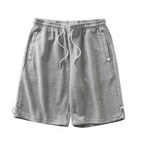 ราคา UNIQLO กางเกงหูรูดวาฟเฟิลสำหรับผู้ชายกางเกงขายาวสีเทาเกรดสูงแห้งเร็วลำลองห้าจุดสำหรับฤดูร้อนของผู้ชาย (19054198060)