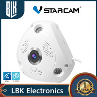 ราคา Vstarcam C61S 3MP 1536P มุมมองกว้าง 360องศา Panoramic IP Camera (19699003508)
