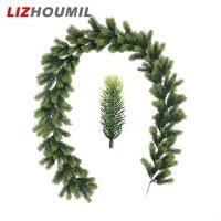 ราคา LIZHOUMIL 6 4FT Artificial Christmas Garland Greenery Flexible Curved Pine Tree Wreath Christmas Collection Table Decoration (20956680306)