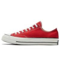 ราคา ของแท้ 100 Converse Chuck Taylor All Star 70 รองเท้าผ้าใบ Hi รุ่น Converse 1970s Canvas Red (17681559722)