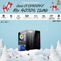 ราคา CPU Intel Core i9 13900KF 5 80GHz 24C 32T RTX 4070Ti 12GB (21063345106)