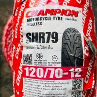 ราคา ยางนอกมอเตอร์ไซค์ Champion ขอบ 12 ยางเรเดียล ชนิดไม่ใช้ยางใน ยางนอก Grand filano msx zoomer x Scoopy (19807323030)