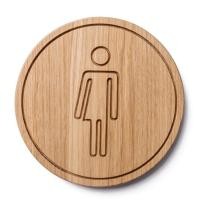 ราคา FudFudAR ฝุด ฝุด อะ ป้ายห้องน้ำ แบบที่ 56 ห้องน้ำเพศกลาง GENDER NEUTRAL Gender Neutrality ห้องน้ำชาย toilet sign ห้องน้ำหญิง มินิมอล ป้ายไม้สน โรงแรม รีสอร์ท (16758296744)