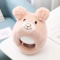 ราคา หมวกบีนนี่ถักไหมพรมสำหรับเด็กทารกหมวกคลุมหน้าหนาวให้ความอบอุ่นทำจากผ้าขนสัตว์หมวกเด็กชายเด็กหญิง Topi Bonnet หมวกเด็กทารกน่ารัก1 3Y (20959453302)