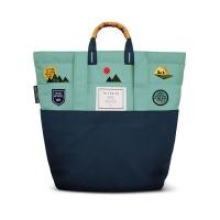 ราคา Swift relife summer camp backpack กระเป๋าเป้รีไซเคิลลายซัมเมอร์แคมป์ มีช่องใส่แลปทอป ทำจากผ้ารีไซเคิล TA THA TA มี 8 สีให้เลือก (7882883518)
