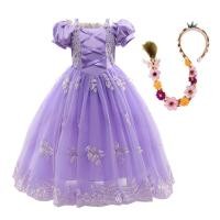 ราคา ชุดเดรสเจ้าหญิงโซเฟียสำหรับเด็กผู้หญิงชุดเดรสเด็กโซเฟียแขนพัฟลูกปัดลายดอกไม้ชุดเดรสปาร์ตี้งานพรอมสำหรับฮาโลวีนชุดคอสเพลย์สีม่วง3 4 6 8 10ปี (17714460555)