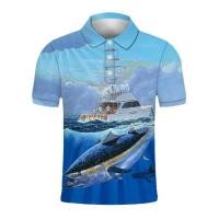 ราคา เสื้อโปโลผู้ชายใหม่ฤดูใบไม้ผลิและฤดูร้อน3D เสื้อยืดแห้งเร็วลำลองแขนสั้นพิมพ์ลายพรางยุโรปและอเมริกา (19932875789)