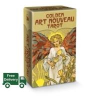 ราคา make us grow ไพ่ทาโร่ต์ golden art nouveau tarot mini แท้ ไพ่ยิปซี ไพ่ทาโร่ รับประกันของแท้ ใหม่ ไม่แกะซีล (16622429957)