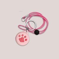 ราคา AirTag Holder for KidsCute Cartoon Air tag Necklace Keychain for Kids s Soft Silicone Cover for AirTags with Key Ring Pink (20142661521)
