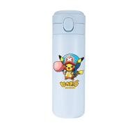 ราคา 350Ml450Ml Pokemon Thermos แก้ว Pikachu สแตนเลสฉนวนกันความร้อนตรงถ้วยความร้อนขวดน้ำ Tumbler Thermocup (20169616500)