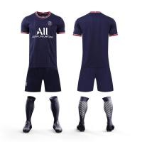ราคา ผู้ใหญ่เด็กชุดฟุตบอลฟุตบอลชุด2122เสื้อฟุตบอลปารีส Saint Germains F C เสื้อยืดกางเกงขาสั้นย์ชุดผู้ชาย Mbappes No 7competition เครื่องแบบ (15069995850)