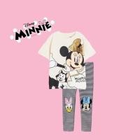 ราคา ชุดเด็กผู้หญิง ชุดเด็ก เสื้อผ้าเด็กผญ เสื้อผ้าเด็ก เสื้อผ้าเด็กผู้หญิง ชุดเด็กหญิง ผ้าเด้ง ลายมินนี่เม้าท์ แขนสั้น ขายาว (19982616138)