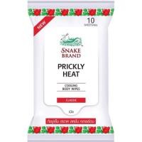 ราคา แพ็ค 3 ห่อ ตรางู ปริกลี่ฮีท คูลลิ่ง บอดี้ ไวพ์ ทิชชู่เย็น 10 แผ่น เช็ดปุ๊บสะอาดสดชื่นปั๊บ พร้อมช่วยลดสะสมของแบคทีเรีย (20556961494)