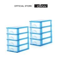 ราคา 1 15 ซื้อคู่คุ้มกว่า DKW HH 430 4 2 ชุดคู่ลิ้นชักเล็กอเนกประสงค์ Mini Drawer 4 ชั้น เซต2สุดคุ้ม (20362811488)