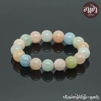 ราคา อาเป่า หินแบริล Beryl เนื้อขุ่น ขนาด 12 มิล คัดหิน หินเบริล หินแห่งปัญญา กำไลหินสี กำไลหินนำโชค หินสีชมพู หินโรสเบริล หินสีฟ้า (749340980)