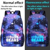 ราคา มี 20 สี พร้อมส่ง ตุ๊กตาหมี We Bare Bears ice beargrizzlypanda กระเป๋าเป้ (16455607324)