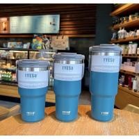 ราคา แก้วน้ำ แก้วเก็บความเย็น TYESO รุ่นฝามีหูหิ้ว หลอดพับเก็บในตัว สินค้ามี 3 ขนาด 20 ออนซ์ 25 ออนซ์ 30 ออนซ์ (17125409203)