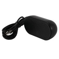 ราคา USB Speaker Portable Loudspeaker Powered Stereo Multimedia Speaker for Notebook Laptop PC Black (20480432367)