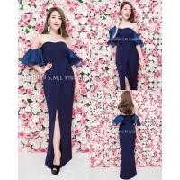 ราคา ลดล้างสต๊อก ชุดราตรี เดรส ชุดออกงาน ชุดบายเนียร์ ชุดเดรสยาว โชว์ไหล่ (18568453936)