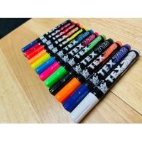 ราคา ปากกาไวท์บอร์ด 2 มม TEX เท็กซ์ 713 สีสะท้อนแสง ราคา 1 ด้าม (17494796154)