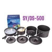 ราคา DS 500 SY 500 DS 500 Outdoor Camping Cooking Set DS500 ชุดหม้อสนามแคมป์ปิ้งสำหรับ5 6คน ชุดใหญ่ ส่งด่วน (16998964362)