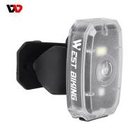 ราคา WEST BIKING จักรยานมีสองสีไฟท้ายไฟเตือนขนาดเล็กเวลากลางคืนไฟท้ายสำหรับขี่จักรยานชาร์จไฟท้ายรถเสือหมอบ (14401509800)