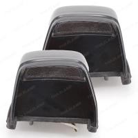 ราคา ไฟส่องป้าย ไฟส่องทะเบียนรถยนต์ ใหญ่ 2 ชิ้น สีดำ สำหรับ TOYOTA COROLLA KE70 KE70 E70 TE71 DX ปี 1979 1987 (15439776491)