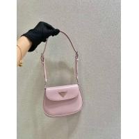 ราคา Prada Cleo brushed leather mini bag (21228303164)