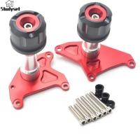 ราคา Studyset IN stock Motorcycle CNC Frame Slider Crash Pad Falling Protector Protection for HONDA MSX125 MSX125SF (19994151079)