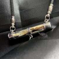 ราคา สร้อยคอตะกรุดมวลสาร บรรจุ3มงคล รก งา หาง กลางหลอดตะกรุดมีห่วงสำหรับใส่พระ (11874674937)