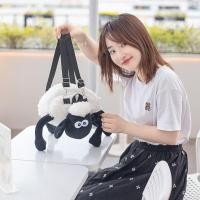ราคา Cute Plush Large Capacity Black And White Sheep Backpack Shaun The Sheep Bag Plush Doll Cartoon Backpack School Bag (20452756781)