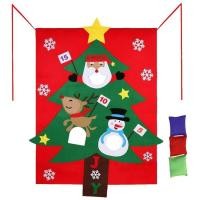ราคา Christmas Bean Bag Toss Game Sandbags Tossing Activity Banner For Party Supplies Felt Christmas Party Decoration Christmas Game Decoration Christmas Tree Shaped For Kid current (20673665740)