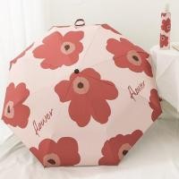 ราคา ร่มพับอัตโนมัติ Syle MARIMEKKO ร่มกันแดด ร่มกันฝน (19708042056)