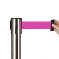 ราคา เสากั้นทางเดินสแตนเลส เสากั้นบริเขต เสากั้นทางเดิน เสาคิว เสากั้นคิว เสาสแตนเลส ความสูง 90 Cm ชนิดสายดึงกลับอัตโนมัติ ราคาต่อต้น (19791763563)