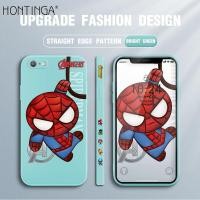 ราคา Hontinga เคสโทรศัพท์มือถือ เคสไอโฟน ลายสไปเดอร์แมน สำหรับIphone 6 6S 7 8 Plus SE 2020 (8908509921)