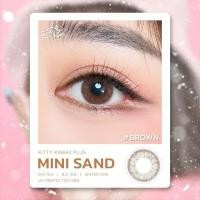 ราคา mini Sand คอนแทคเลนส์ ยี่ห้อ Kitty Kawaii สีตาล มีค่าสายตา (19438884055)