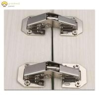 ราคา GM Cabinet Hinge Bridge Concealed Hinge Soft Close 3inch 90 Degrees Easy Installation Hinges No Drilling Door Hinges (15394768688)
